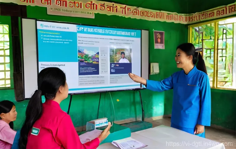 디지털 헬스케어의 지속 가능성 문제 - **Prompt:** A heartwarming scene depicting an elderly Vietnamese woman in her modest, traditionally ...
