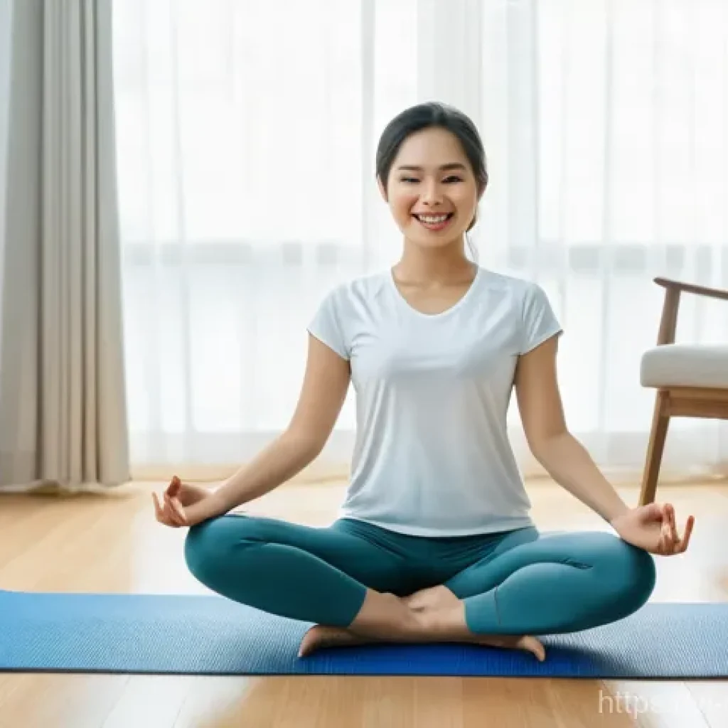 스마트 헬스케어 기기의 발전 방향 - A vibrant, high-definition image featuring a young Vietnamese woman in her late 20s, with a warm smi...